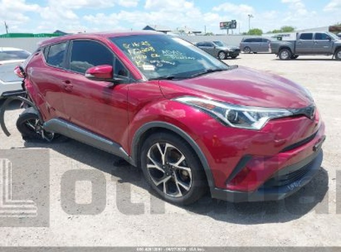 TOYOTA C-HR 2019 VIN JTNKHMBX9K1060225