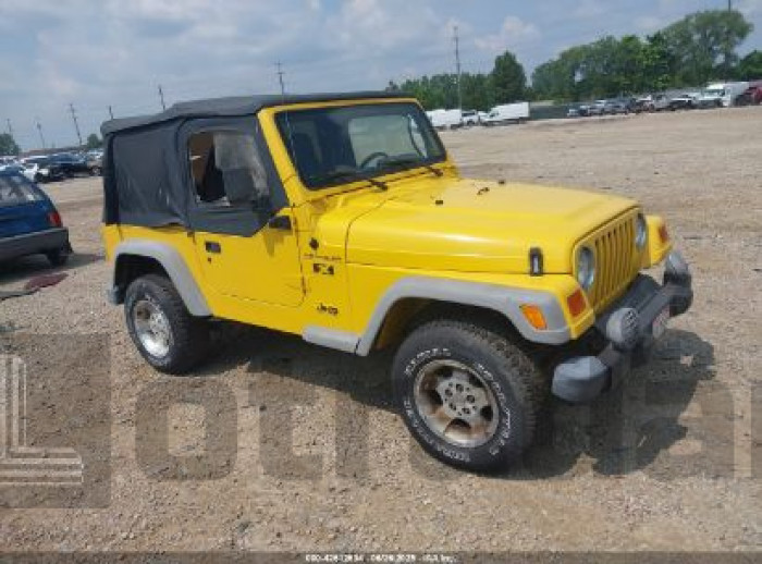 JEEP WRANGLER 2002 VIN 1J4FA39S02P727172