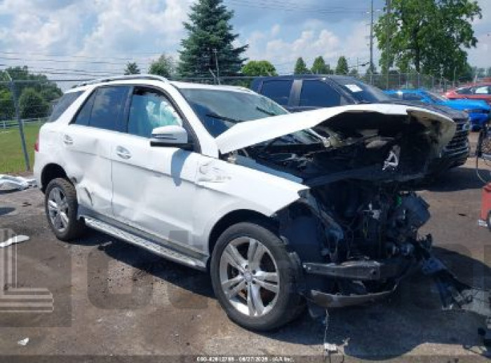 MERCEDES-BENZ ML 2015 VIN 4JGDA5JB6FA483228