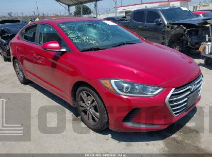 HYUNDAI ELANTRA 2018 VIN KMHD84LF0JU547132