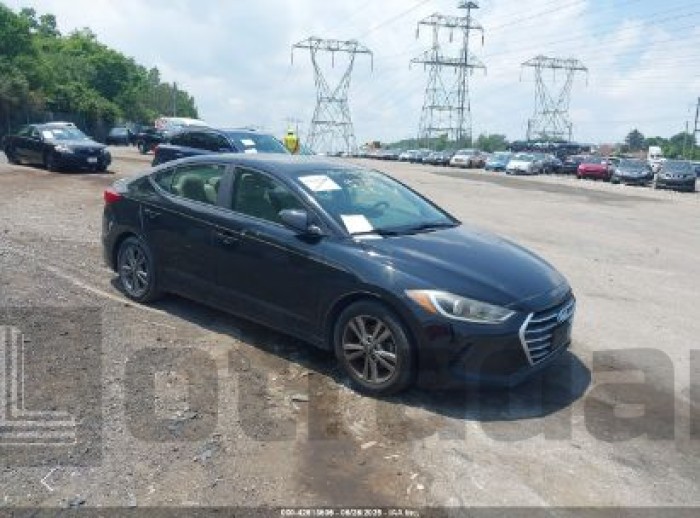HYUNDAI ELANTRA 2017 VIN KMHD84LF7HU076817