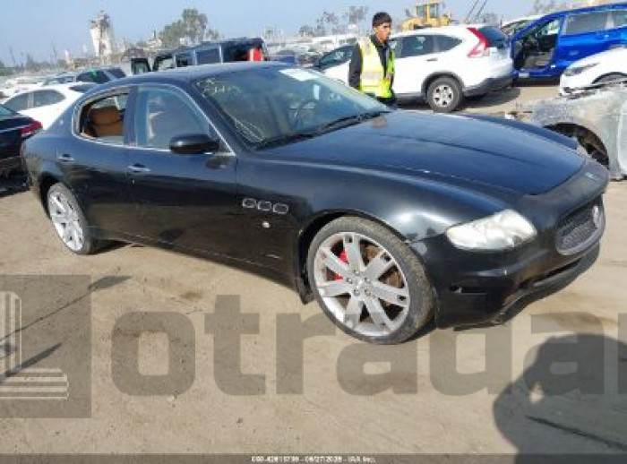 MASERATI QUATTROPORTE 2007 VIN ZAMFE39A870031379