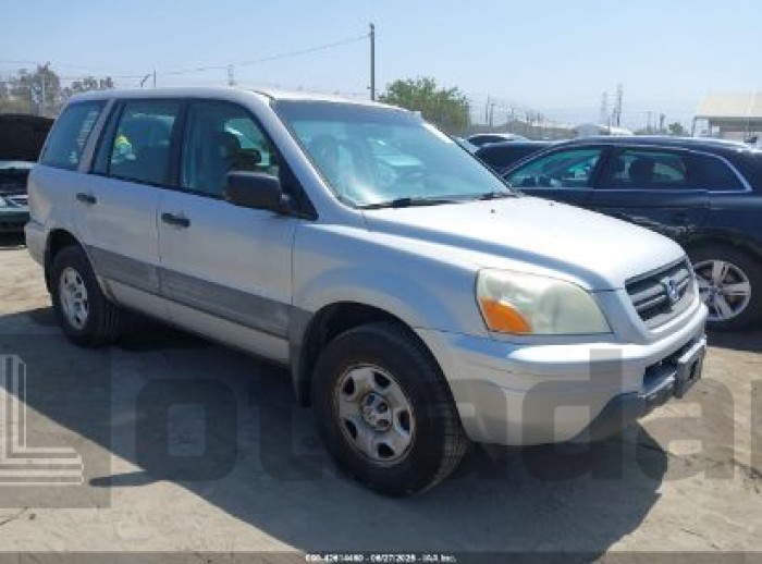 HONDA PILOT 2003 VIN 2HKYF18153H570037