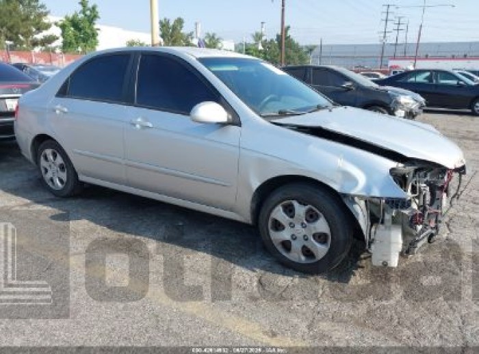 KIA SPECTRA 2009 VIN KNAFE222395612227