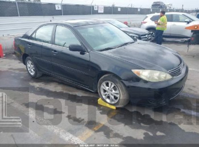 TOYOTA CAMRY 2005 VIN 4T1BF32K35U098136