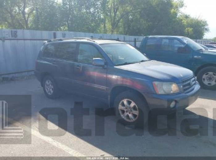 TOYOTA HIGHLANDER 2002 VIN JTEHF21A120046276