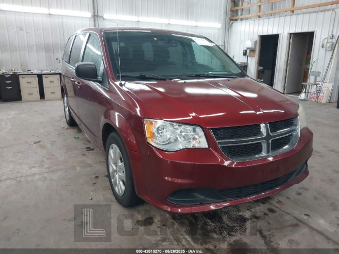 DODGE GRAND CARAVAN 2018 VIN 2C4RDGBG3JR150870