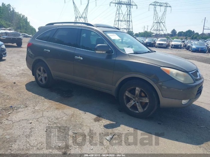 HYUNDAI VERACRUZ 2008 VIN KM8NU73C68U069509