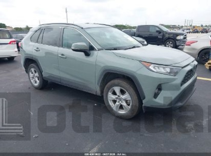 TOYOTA RAV4 2021 VIN 2T3W1RFV6MW148931