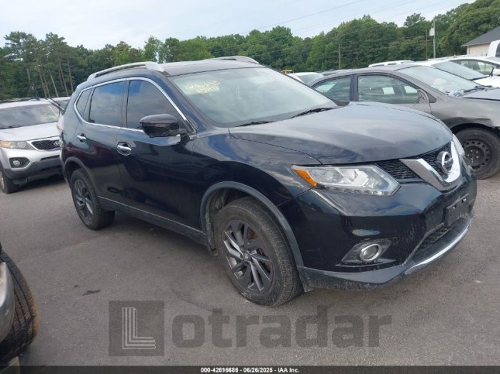 NISSAN ROGUE 2016 VIN 5N1AT2MV8GC914000