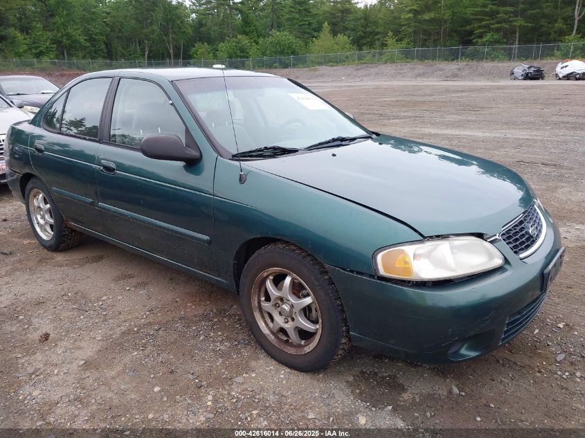 NISSAN SENTRA 2000 3N1CB51D0YL319552