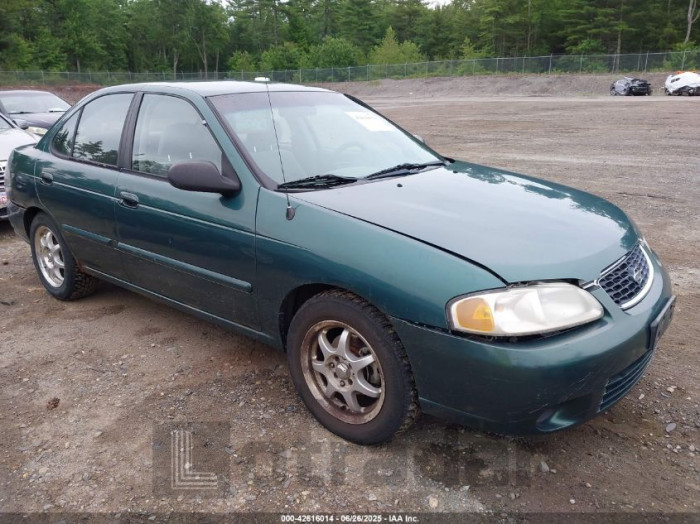 NISSAN SENTRA 2000 VIN 3N1CB51D0YL319552