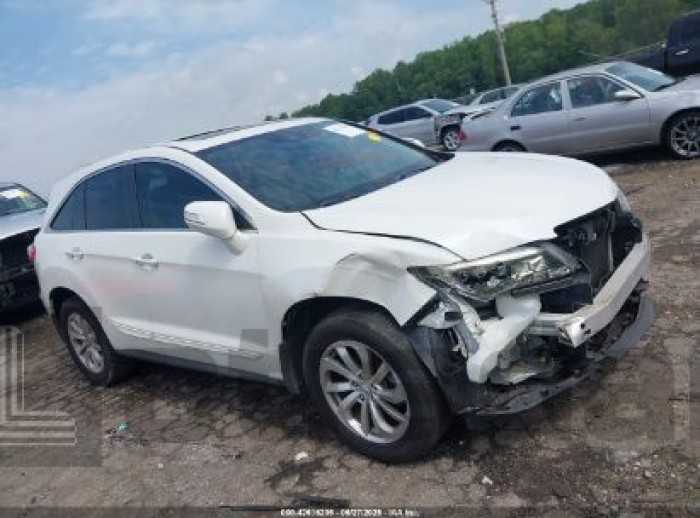 ACURA RDX 2016 VIN 5J8TB3H5XGL011882