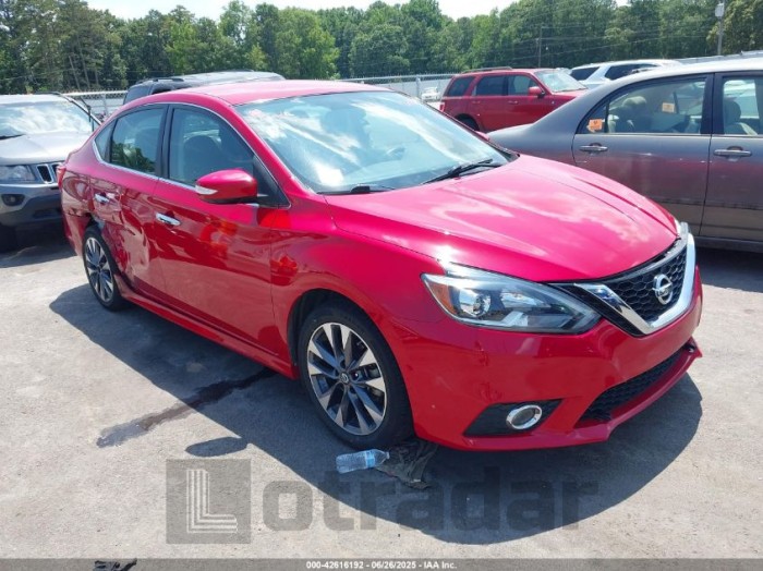 NISSAN SENTRA 2016 VIN 3N1AB7AP8GY312685