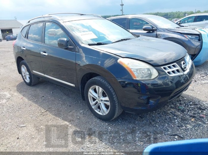 NISSAN ROGUE 2012 VIN JN8AS5MV7CW382180