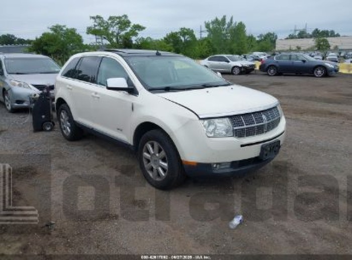 LINCOLN MKX 2008 VIN 2LMDU88C18BJ33105