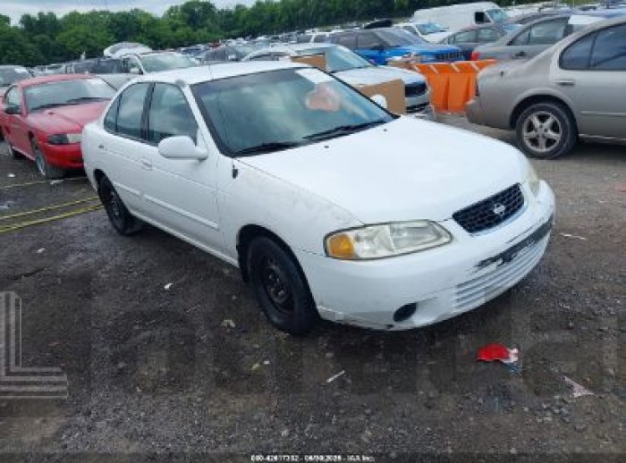 NISSAN SENTRA 2002 VIN 3N1CB51D92L674680