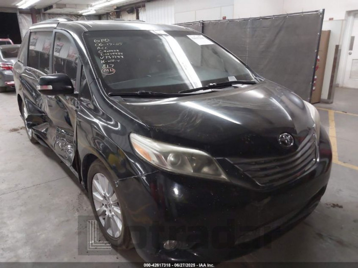 TOYOTA SIENNA 2016 VIN 5TDYK3DC2GS757749