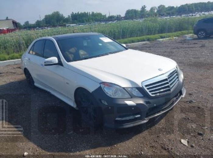 MERCEDES-BENZ E 2012 VIN WDDHF9BB0CA538349