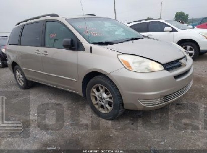 TOYOTA SIENNA 2004 VIN 5TDBA23C14S003421