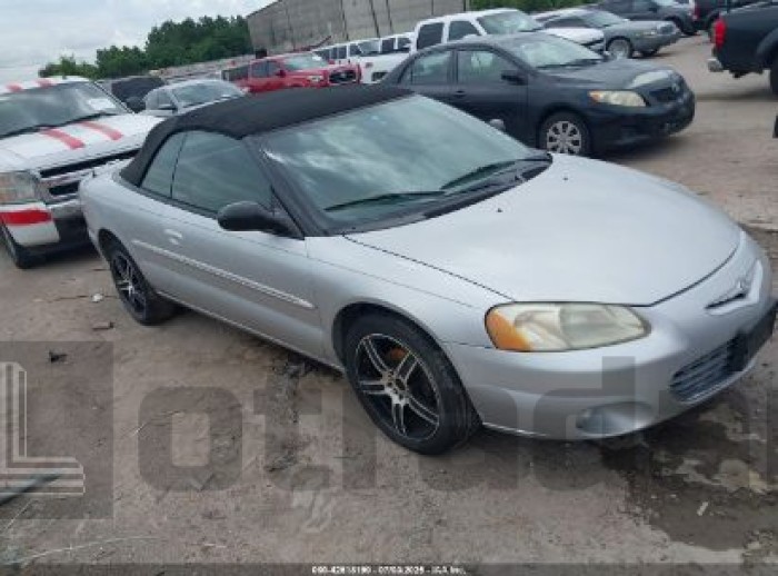 CHRYSLER SEBRING 2002 VIN 1C3EL55R92N319957
