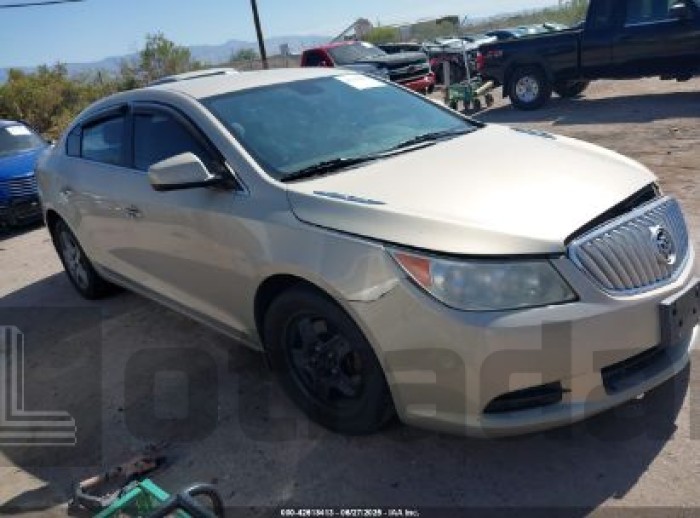 BUICK LACROSSE 2010 VIN 1G4GB5EG2AF123949