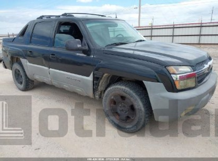 CHEVROLET AVALANCHE 2002 VIN 3GNEC13T02G290996