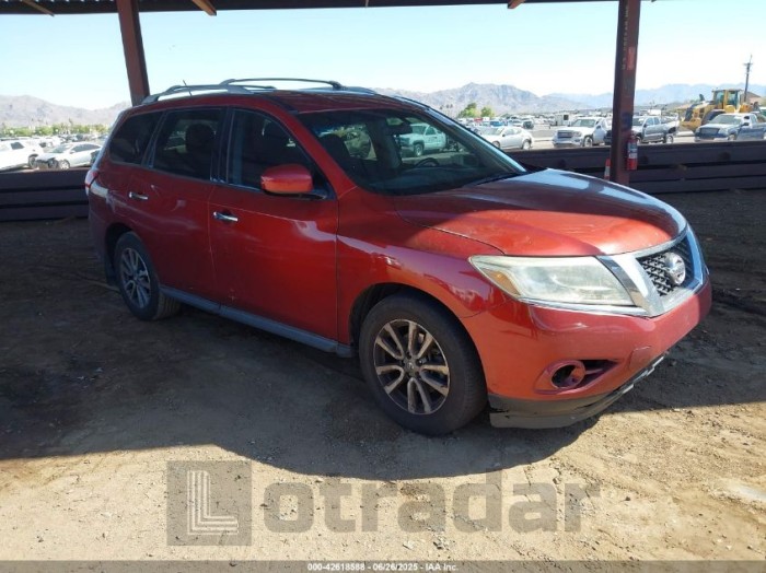 NISSAN PATHFINDER 2014 VIN 5N1AR2MN3EC680439