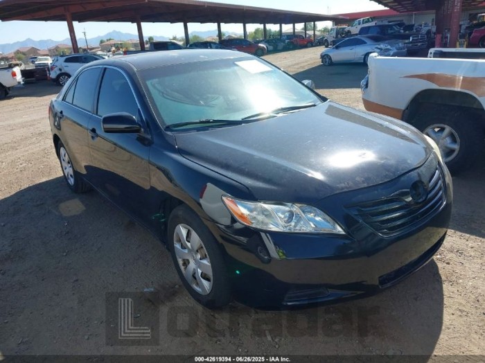 TOYOTA CAMRY 2007 VIN 4T1BE46K27U539129