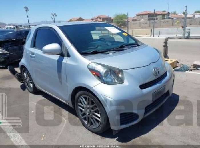 SCION IQ 2014 VIN JTNJJXB02EJ027026