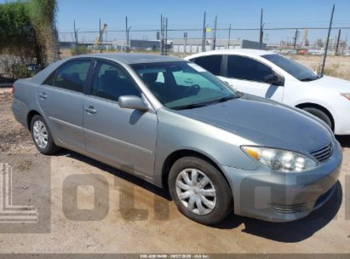 TOYOTA CAMRY 2005 VIN 4T1BE32K55U641215