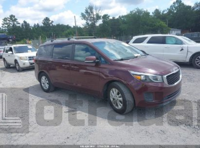 KIA SEDONA 2017 VIN KNDMB5C19H6281253