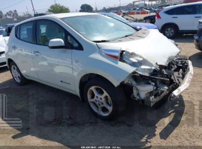NISSAN LEAF 2011 VIN JN1AZ0CP4BT001207