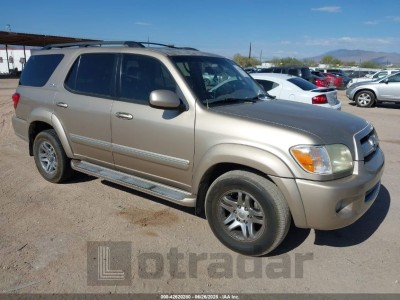 TOYOTA SEQUOIA 2007 VIN 5TDZT34AX7S294968