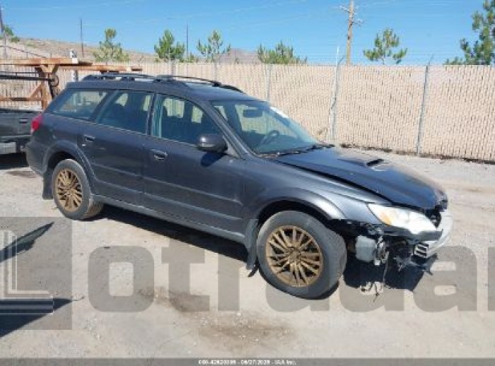 SUBARU OUTBACK 2008 VIN 4S4BP63C784301149