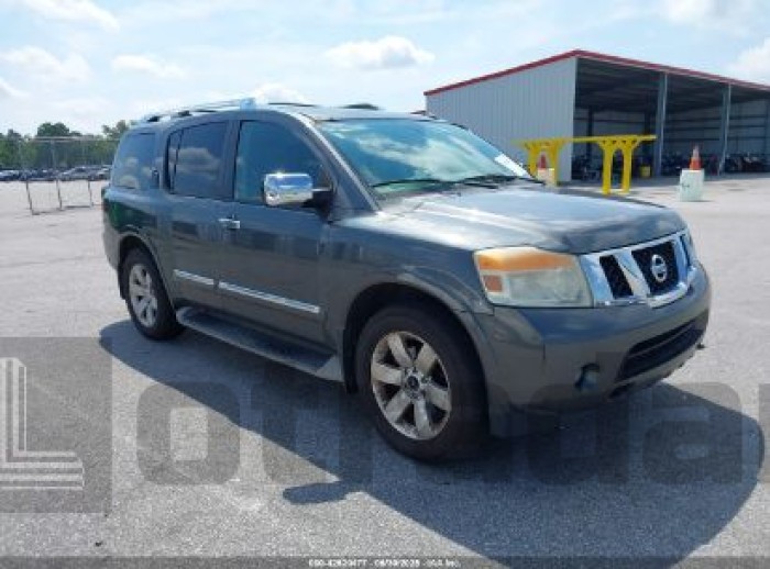 NISSAN ARMADA 2012 VIN 5N1BA0ND2CN615847