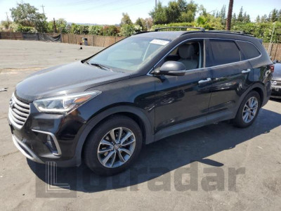 HYUNDAI SANTA FE 2017 KM8SN4HF4HU166631
