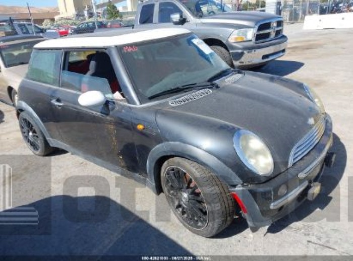 MINI COOPER 2003 VIN WMWRC33423TE19131