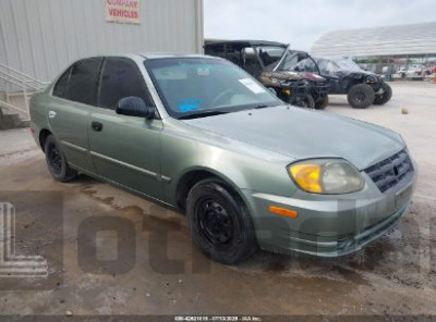 HYUNDAI ACCENT 2003 KMHCG45C83U477254