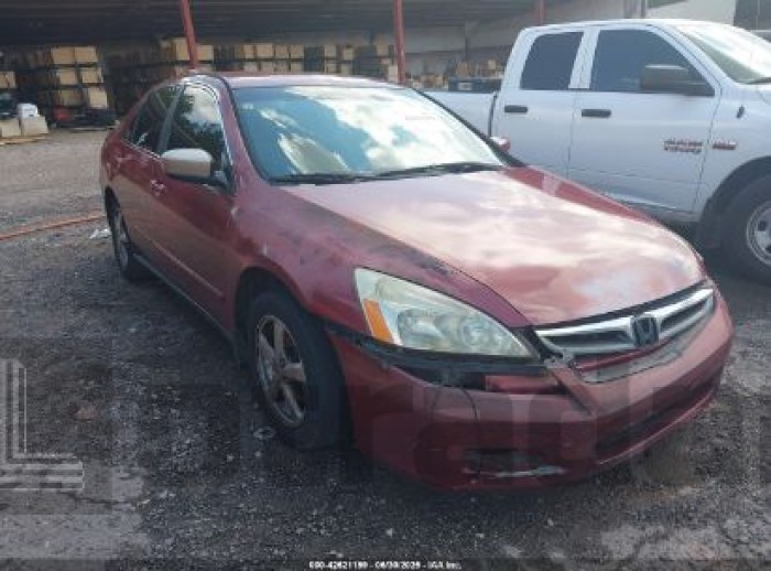 HONDA ACCORD 2007 VIN 1HGCM56347A163790