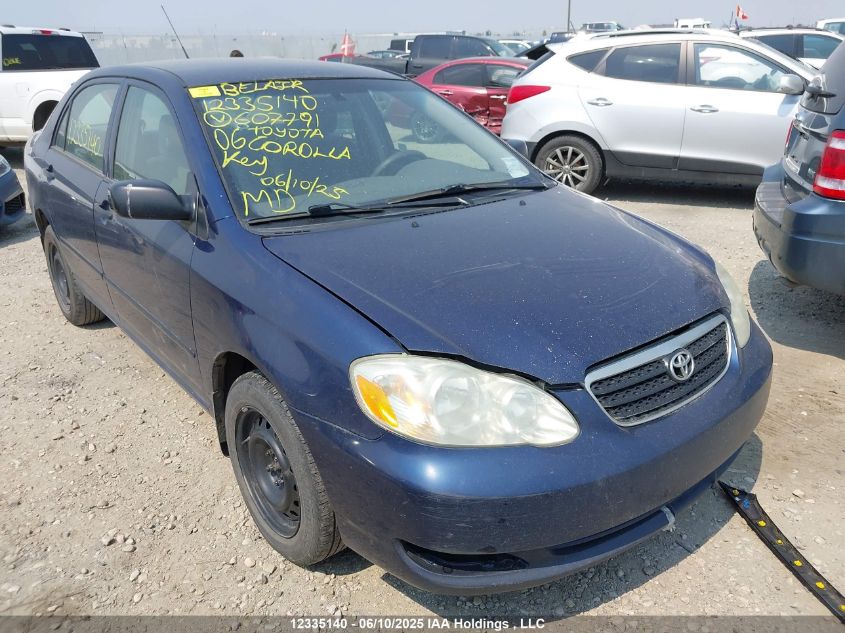 TOYOTA COROLLA 2006 2T1BR32E16C607791