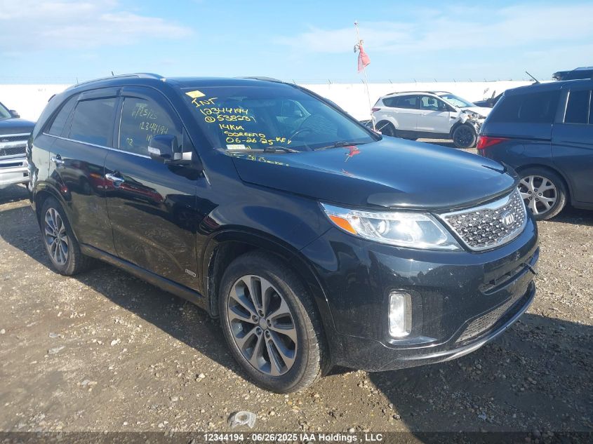 KIA SORENTO 2014 5XYKWDA76EG538231