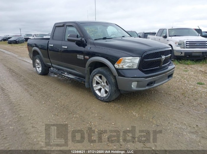 RAM 1500 2013 VIN 1C6RR7GT5DS571099