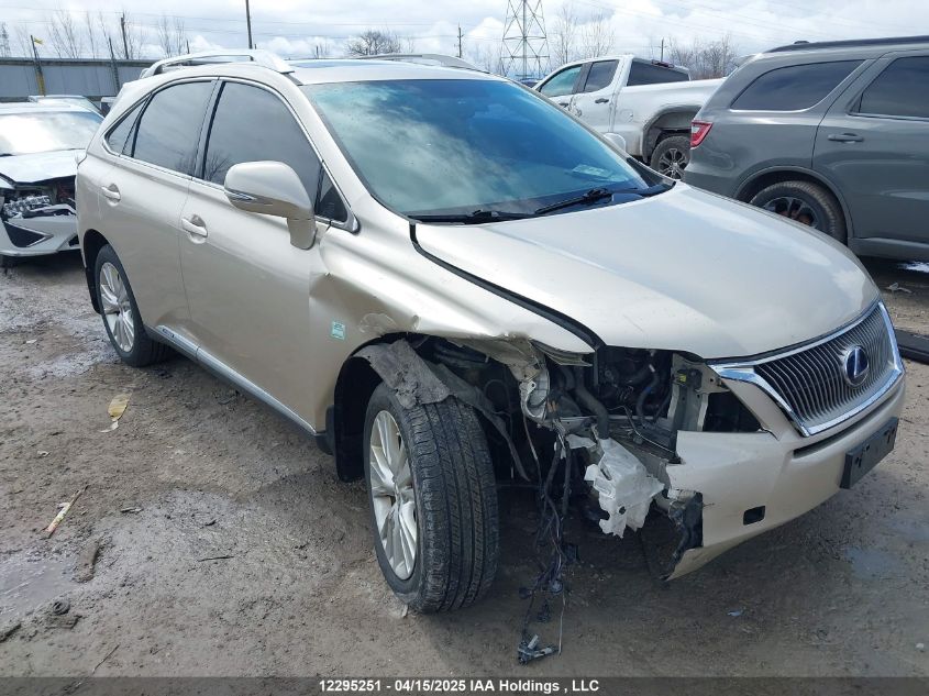 LEXUS RX 2012 JTJBC1BA8C2435821