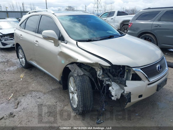 LEXUS RX 2012 VIN JTJBC1BA8C2435821