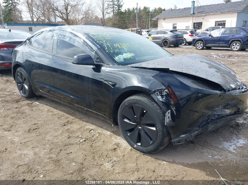 TESLA MODEL 3 2024 LRW3E7EB4RC088643