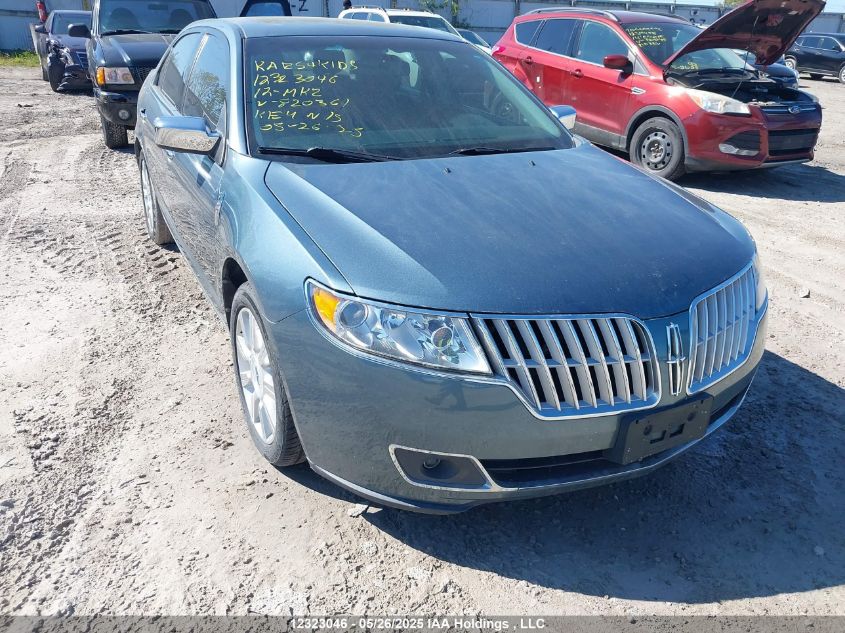 LINCOLN MKZ 2012 3LNHL2JC1CR820361