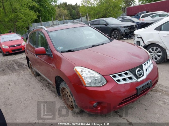 NISSAN ROGUE 2013 VIN JN8AS5MV3DW150175