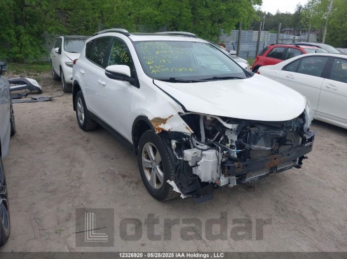 TOYOTA RAV4 2013 VIN 2T3RFREVXDW052297