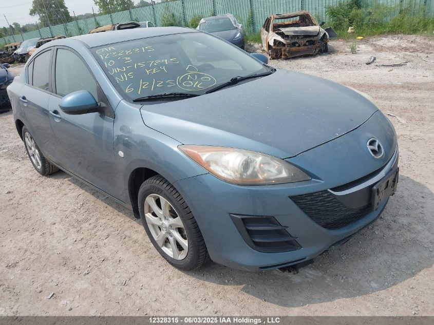 MAZDA 3 2010 JM1BL1SF1A1157295
